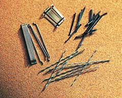 Exemples de fibres métalliques