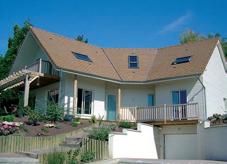 La majorité des maisons à ossature bois ont une ossature plate-forme